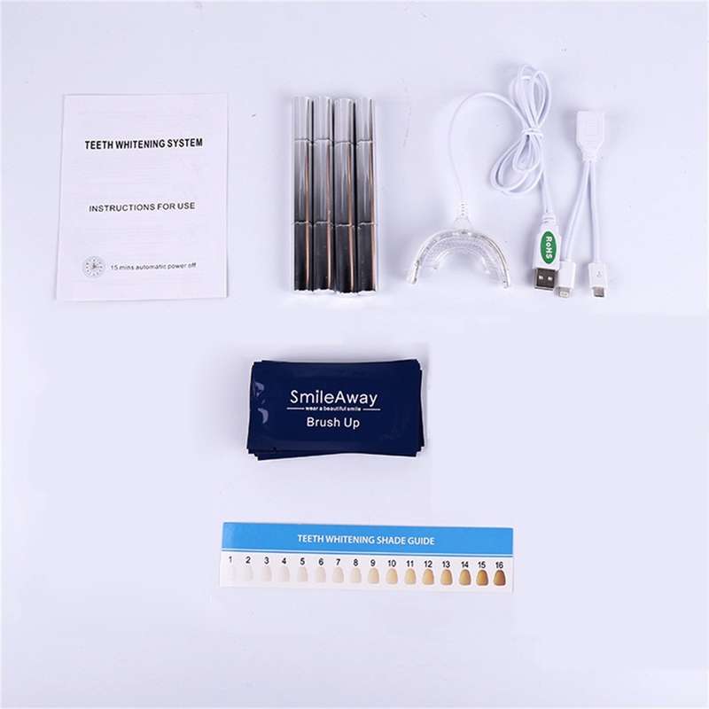 Multi-function Personal Dental Heath Oral Care Teeth Whitening Beauty Tooth Instrument Set, Support