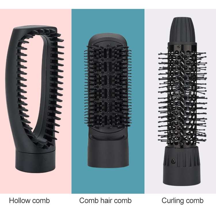 Five-in-one Multifunctional Head-changing Hairbrush Comb Straight Dual-purpose Electric Straight Hai