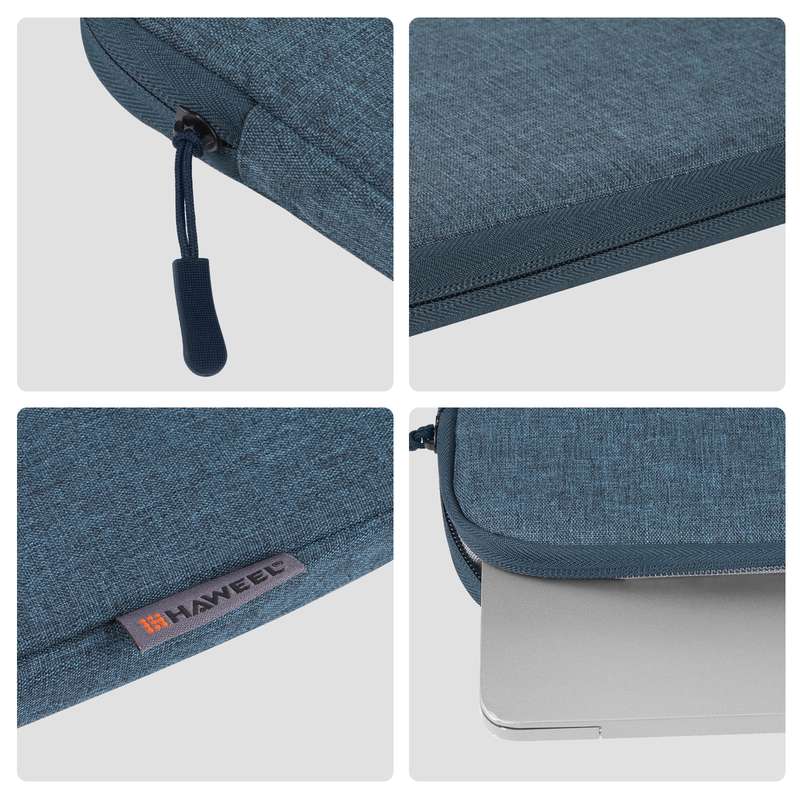 HAWEEL 16 inch Laptop Sleeve Case Zipper Briefcase Bag for 15-16.7 inch Laptop(Grey)