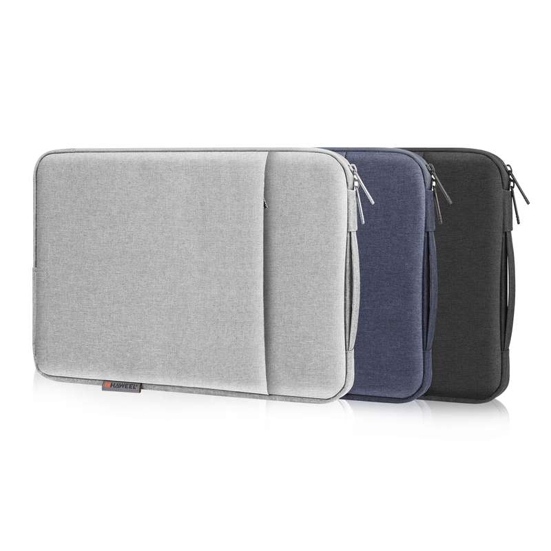 HAWEEL Laptop Sleeve Case Zipper Briefcase Bag with Handle for 12.5-13.5 inch Laptop (Black)