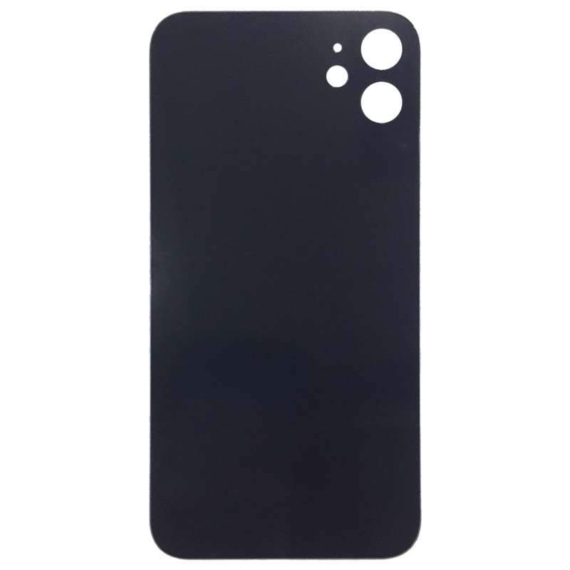 Glass Battery Back Cover for iPhone 11 Pro Max(Black)
