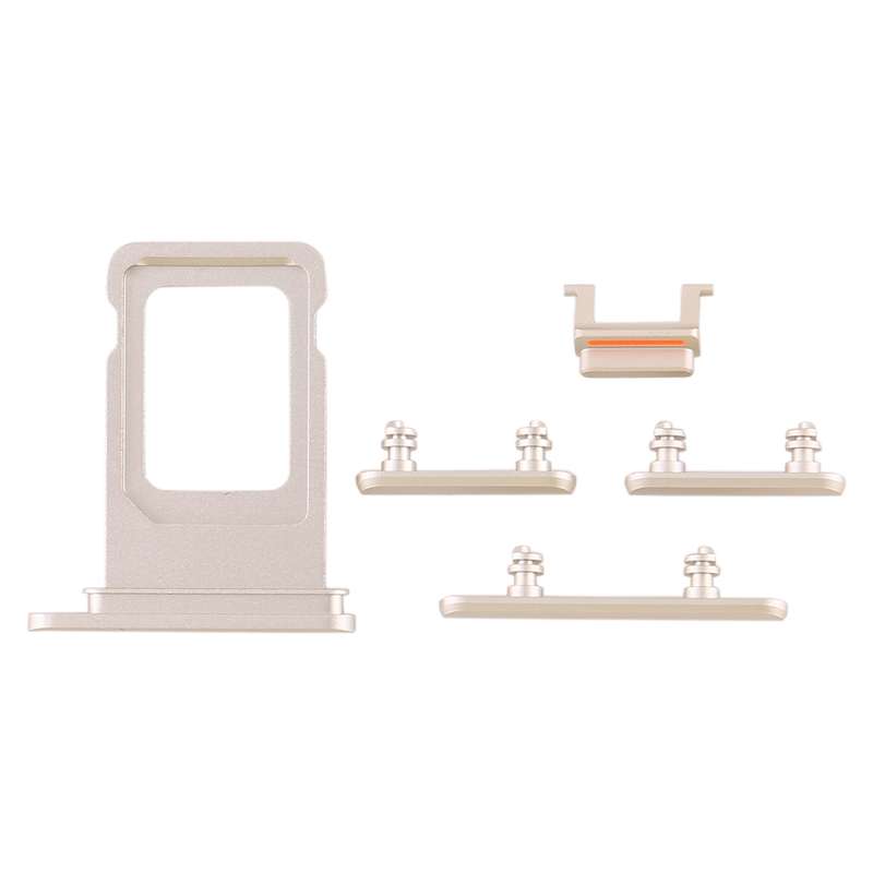 SIM Card Tray + Side Key for iPhone 11(Purple)