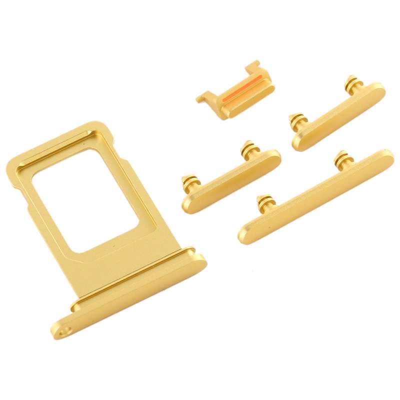 SIM Card Tray + Side Key for iPhone 11(Purple)
