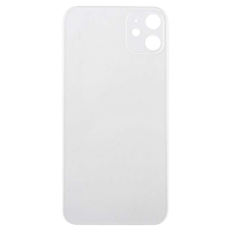Transparent Frosted Glass Battery Back Cover for iPhone 11(Transparent)
