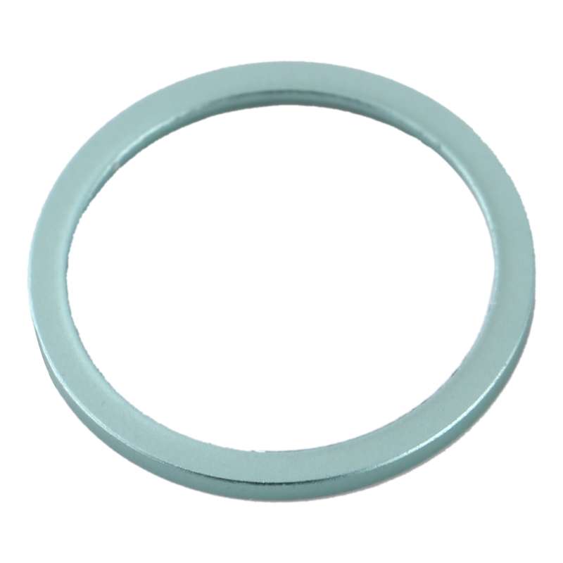 2 PCS Rear Camera Glass Lens Metal Protector Hoop Ring for iPhone 11(Purple)
