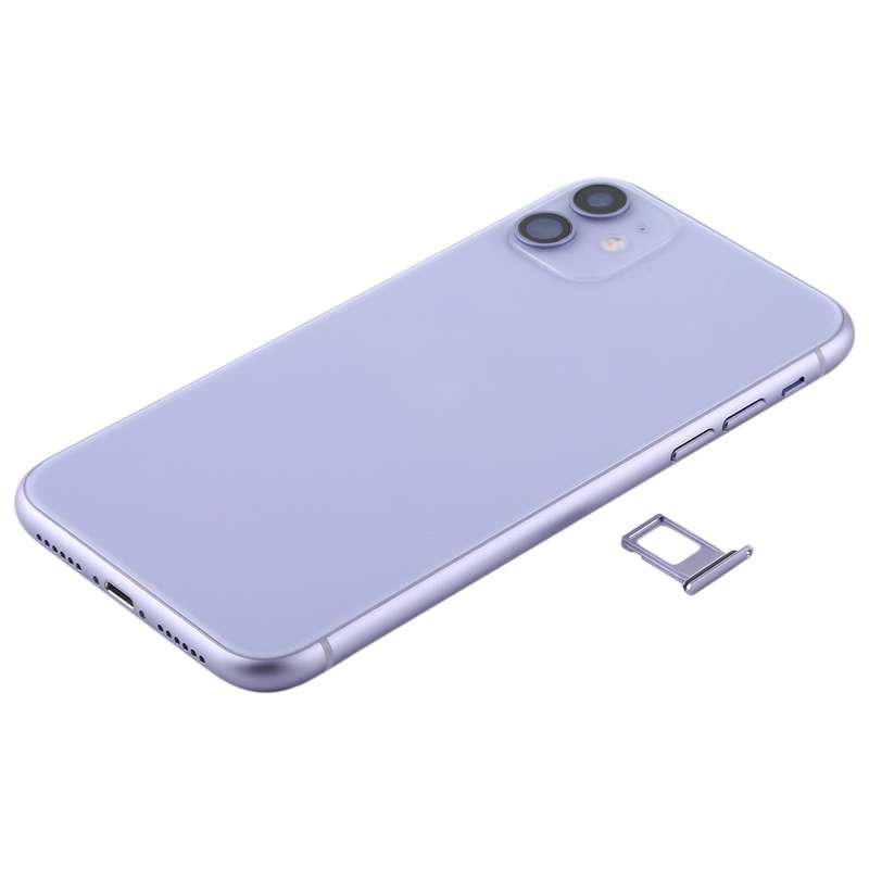 Battery Back Cover Assembly (with Side Keys & Power Button + Volume Button Flex Cable & Wireless Cha