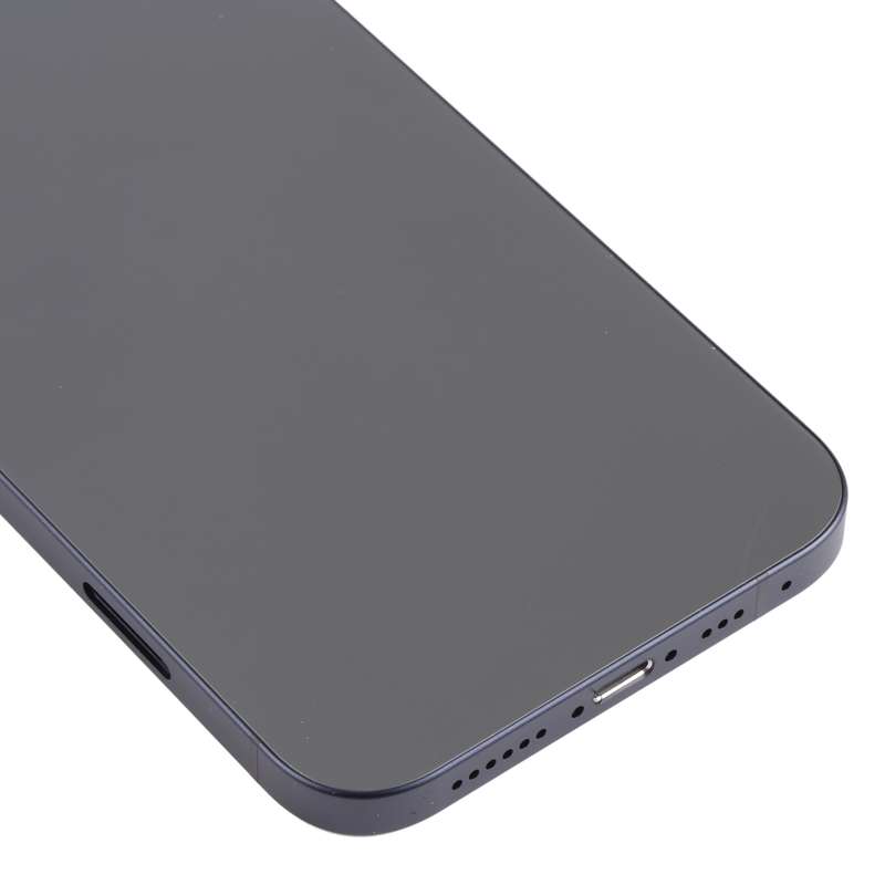 Back Housing Cover with Appearance Imitation of iP13 Pro for iPhone 11(Black)