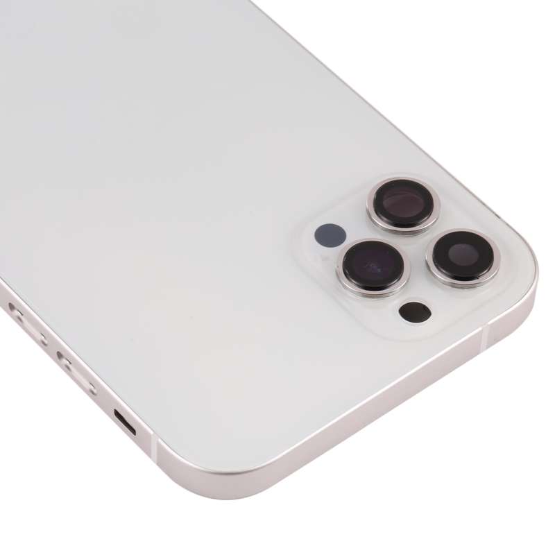 Back Housing Cover with Appearance Imitation of iP13 Pro for iPhone 11(Black)