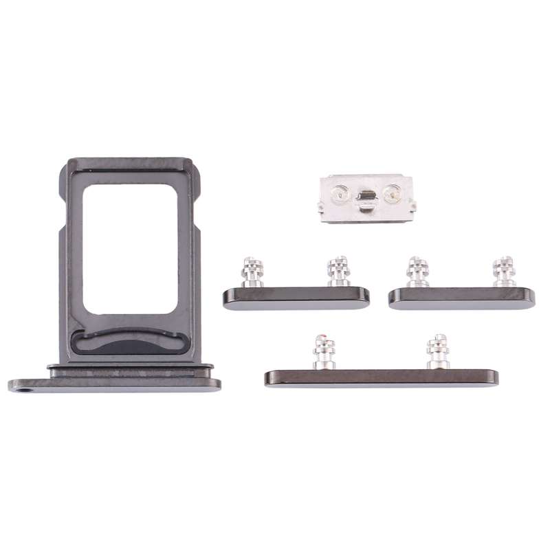 SIM Card Tray + SIM Card Tray + Side Keys for iPhone 12 Pro(White)