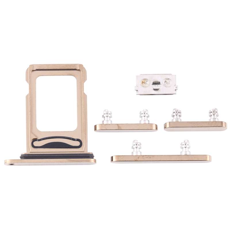 SIM Card Tray + SIM Card Tray + Side Keys for iPhone 12 Pro(White)