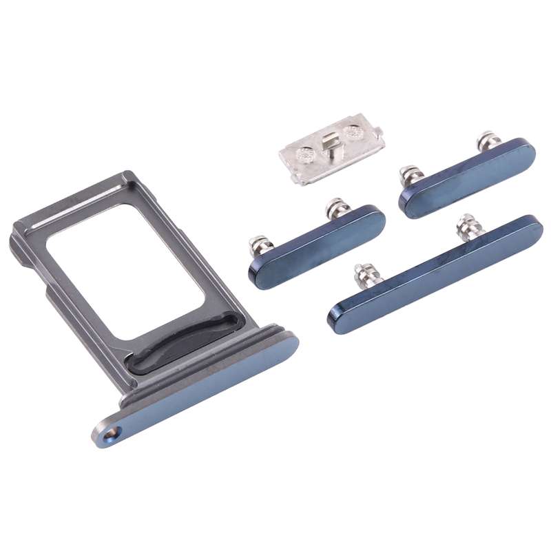 SIM Card Tray + SIM Card Tray + Side Keys for iPhone 12 Pro(White)