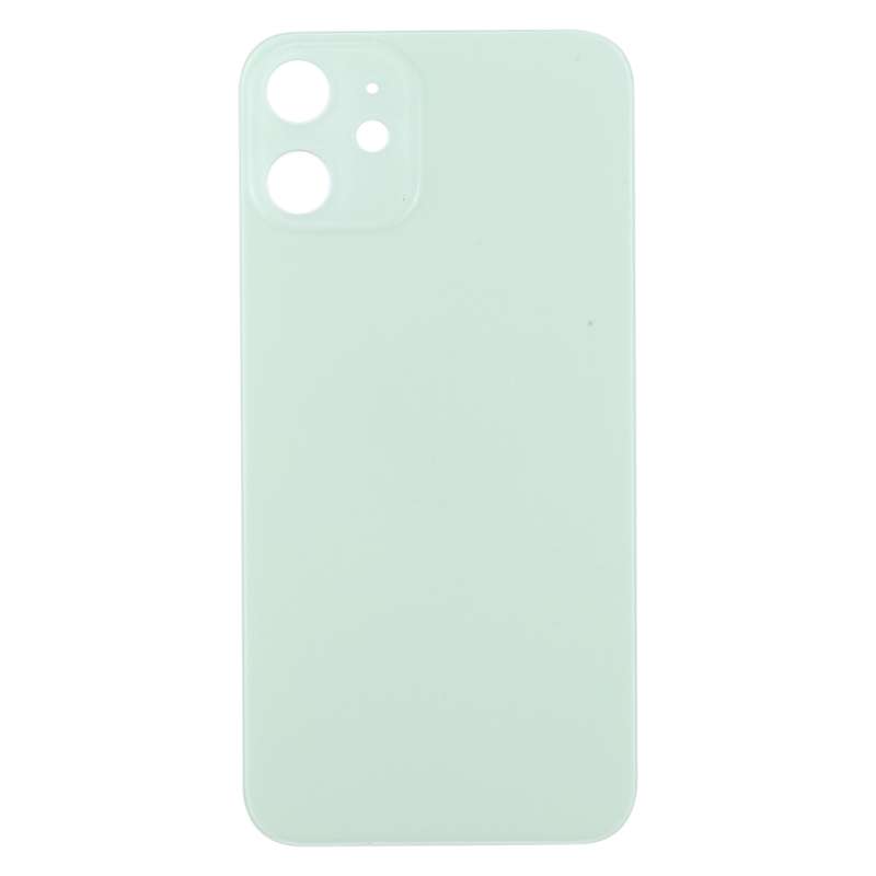 Easy Replacement Big Camera Hole Back Battery Cover for iPhone 12(Black)