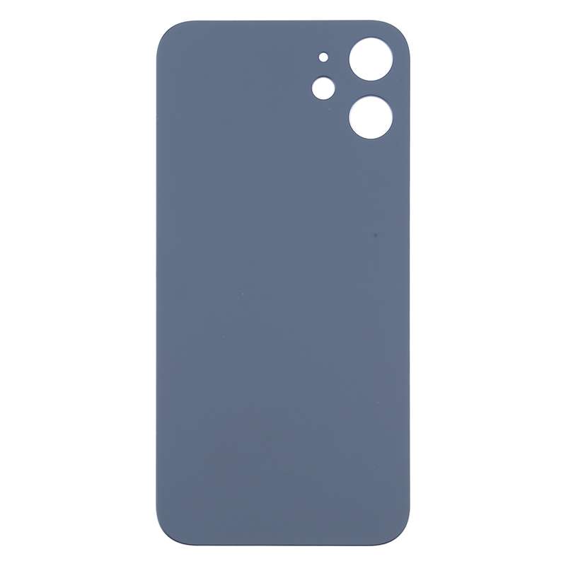 Easy Replacement Big Camera Hole Back Battery Cover for iPhone 12(Black)