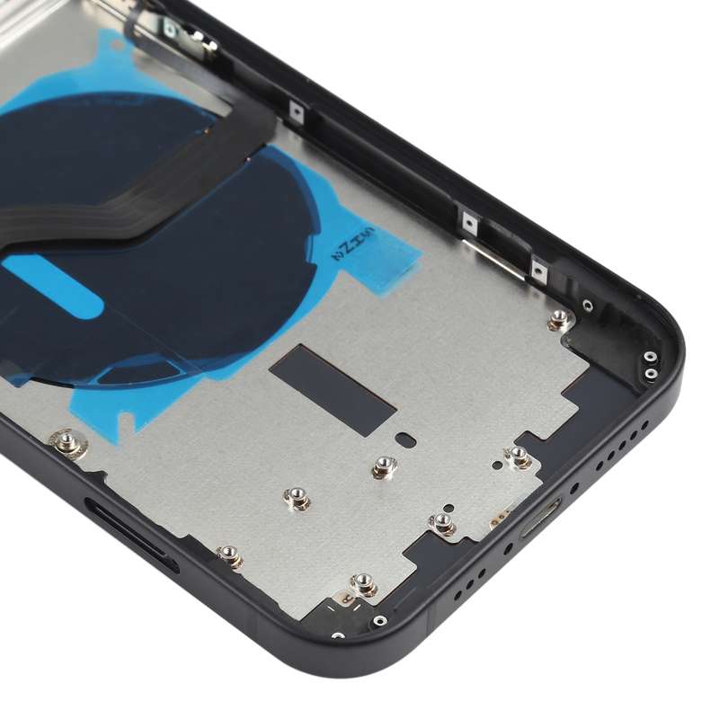 Battery Back Cover (with Side Keys & Card Tray & Power + Volume Flex Cable & Wireless Charging Modul