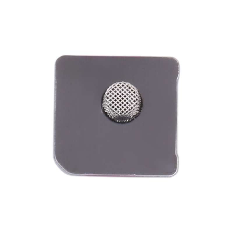 10 PCS Microphone Dustproof Mesh for iPhone 12 / 12 Pro (Black)