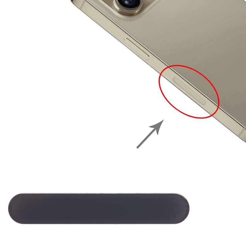 For iPhone 12 Pro / 12 Pro Max US Edition 5G Signal Antenna Glass Plate (Graphite Black)