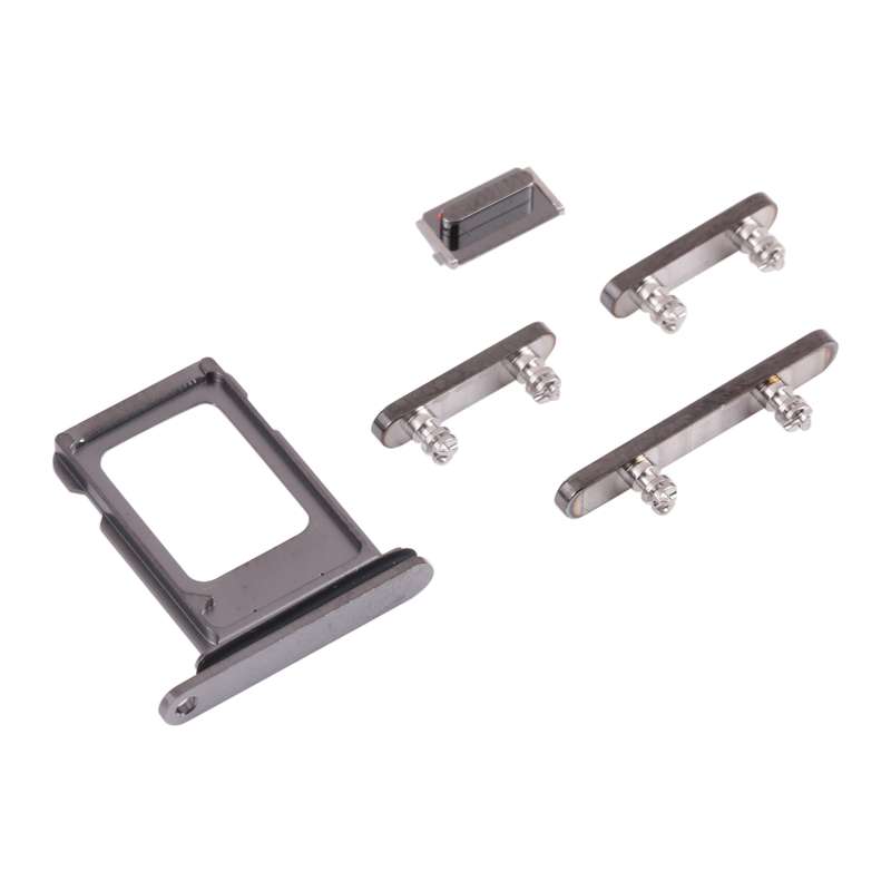 SIM Card Tray + SIM Card Tray + Side Keys for iPhone 13 Pro(Graphite)