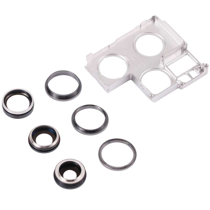 Camera Lens Cover With Retaining Bracket for iPhone 13 Pro Max (Sierra Blue)