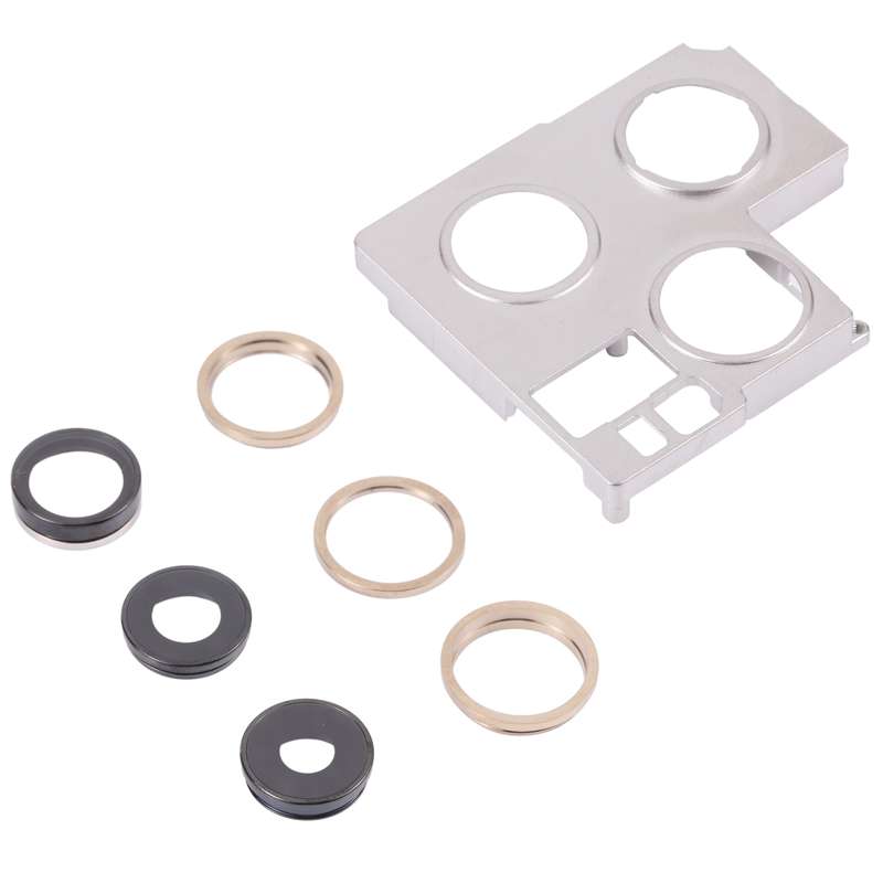 Camera Lens Cover With Retaining Bracket for iPhone 13 Pro Max (Sierra Blue)