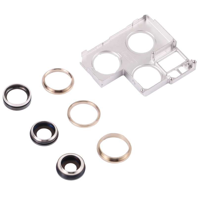 Camera Lens Cover With Retaining Bracket for iPhone 13 Pro Max (Sierra Blue)