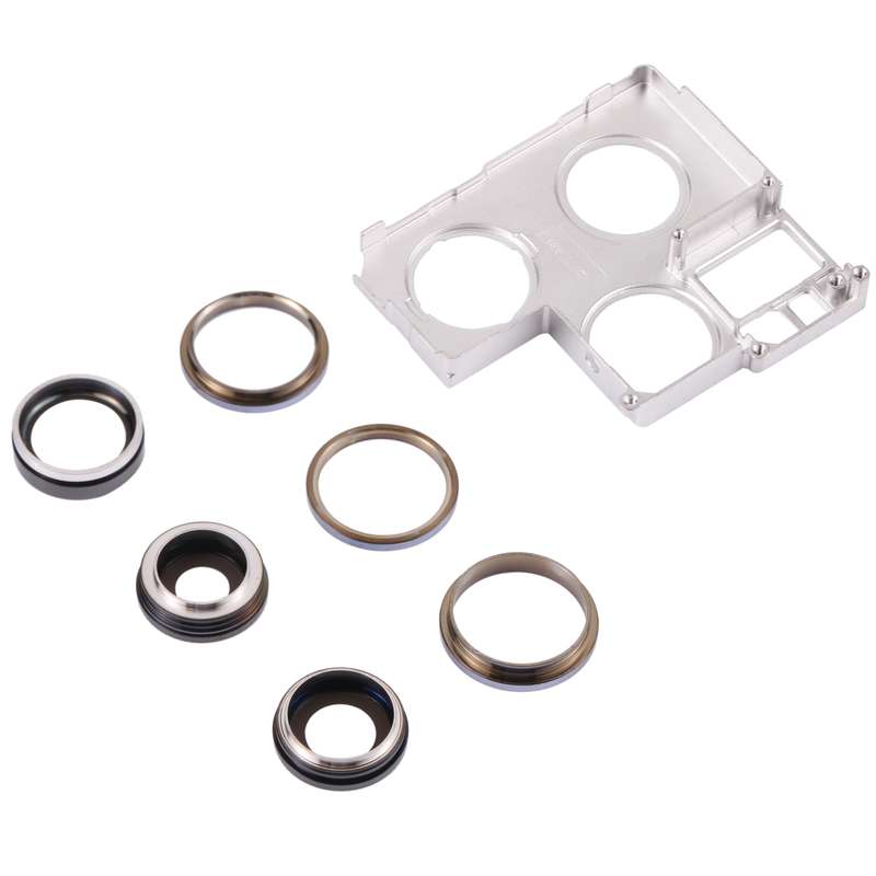 Camera Lens Cover With Retaining Bracket for iPhone 13 Pro Max (Sierra Blue)