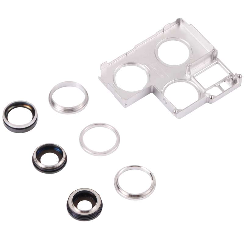 Camera Lens Cover With Retaining Bracket for iPhone 13 Pro Max (Sierra Blue)