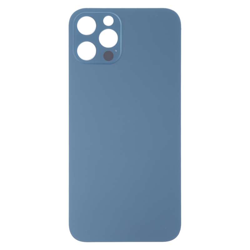 Easy Replacement Big Camera Hole Glass Back Battery Cover for iPhone 13 Pro Max(Green)