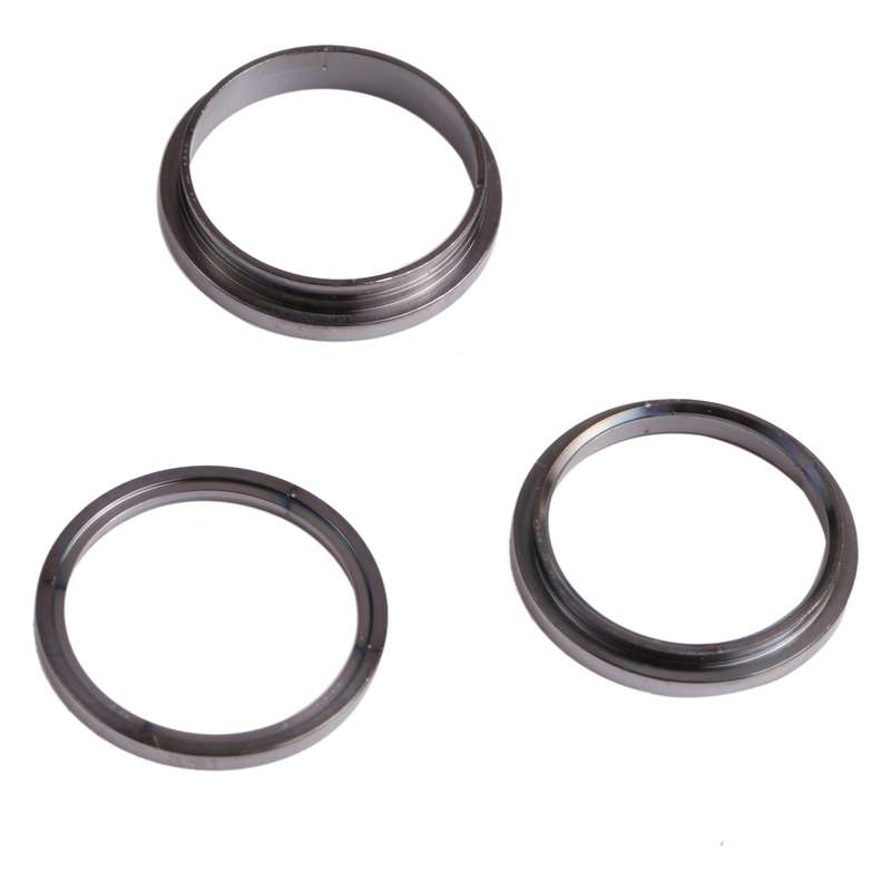 3 PCS Rear Camera Glass Lens Metal Outside Protector Hoop Ring for iPhone 13 Pro(Gold)