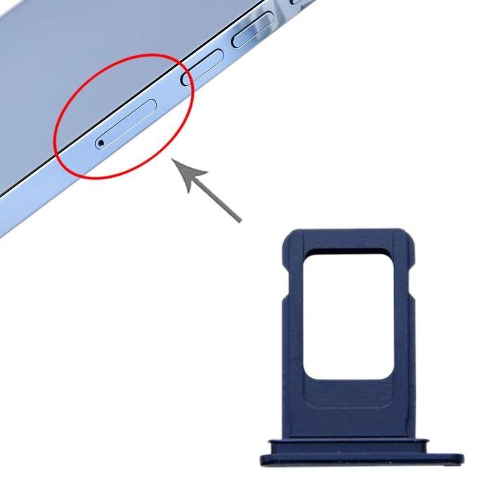 SIM Card Tray for iPhone 13 Pro Max(Silver)