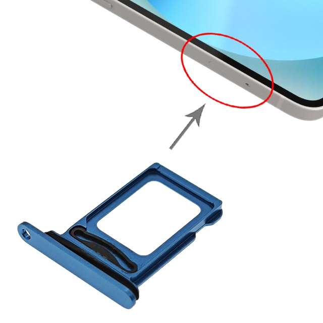 SIM+SIM Card Tray for iPhone 13 (Black)