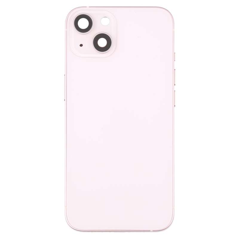 For iPhone 13 Battery Back Cover with Side Keys & Card Tray & Power + Volume Flex Cable & Wireless C