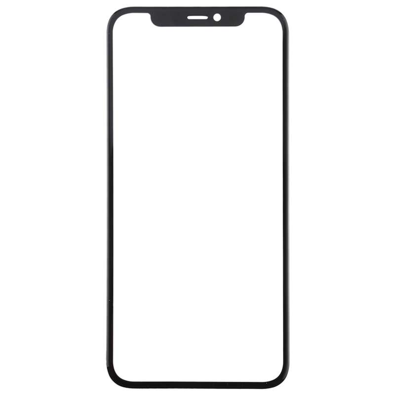Front Screen Outer Glass Lens + OCA Optically Clear Adhesive for iPhone 11 Pro Max(Black)