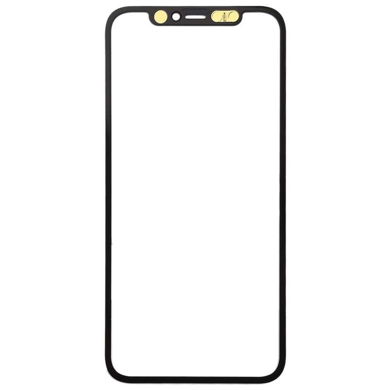 Front Screen Outer Glass Lens + OCA Optically Clear Adhesive for iPhone 11 Pro Max(Black)