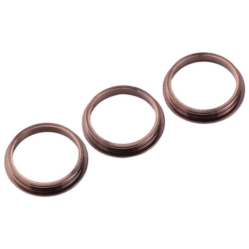 3 PCS Rear Camera Glass Lens Metal Protector Hoop Ring for iPhone 11 Pro & 11 Pro Max(Grey)