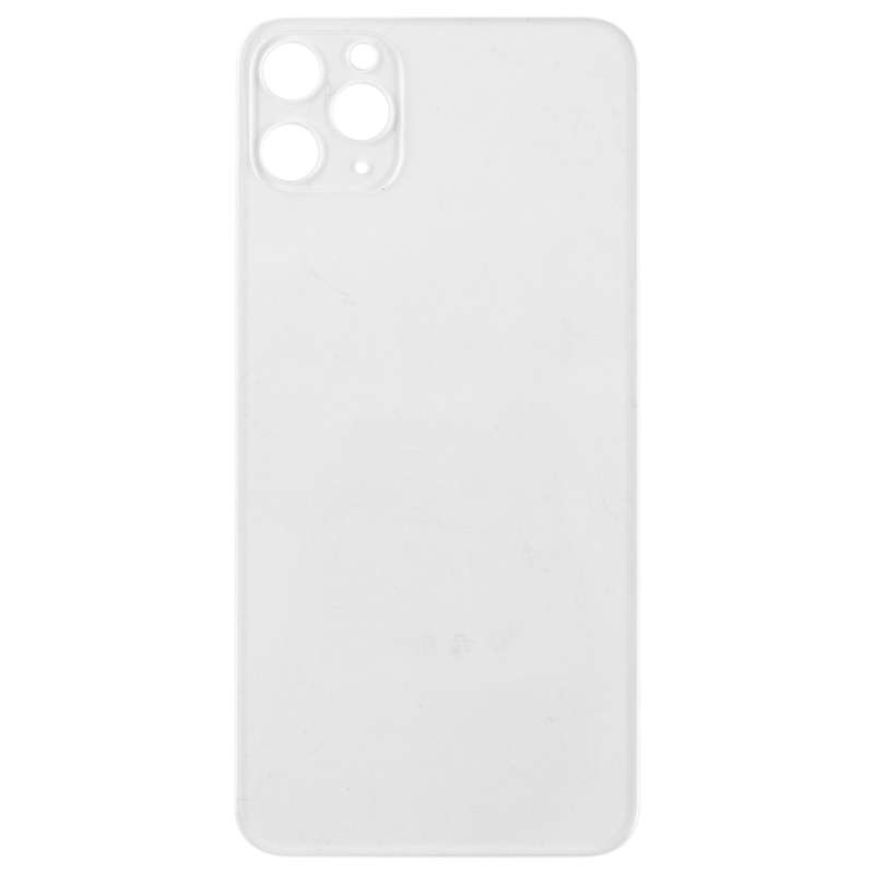 Transparent Glass Battery Back Cover for iPhone 11 Pro Max(Transparent)