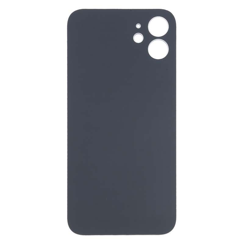 Easy Replacement Big Camera Hole Back Battery Cover for iPhone 12 Mini(Black)