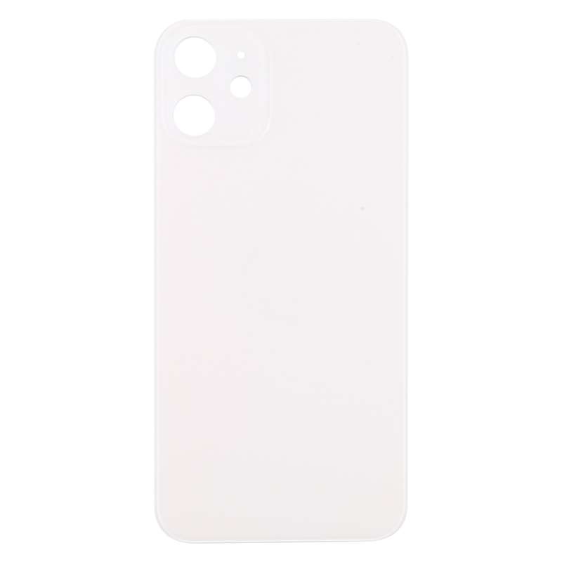 Easy Replacement Big Camera Hole Back Battery Cover for iPhone 12 Mini(Black)