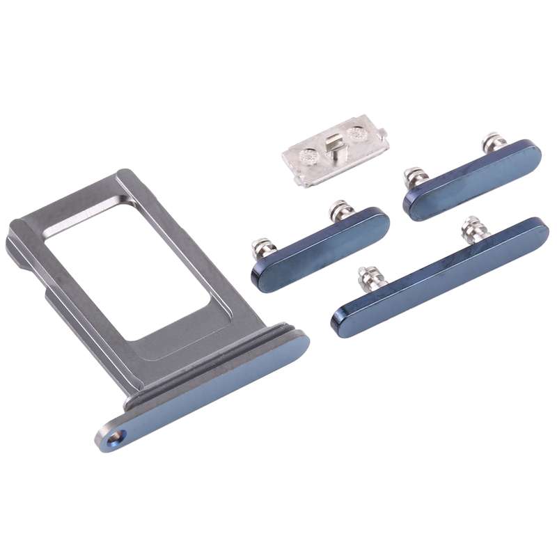 SIM Card Tray + Side Keys for iPhone 12 Pro Max(White)