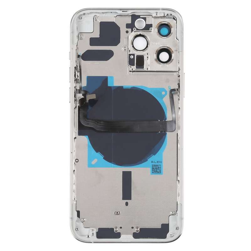 For iPhone 13 Pro Max Battery Back Cover with Side Keys & Card Tray & Power + Volume Flex Cable & Wi