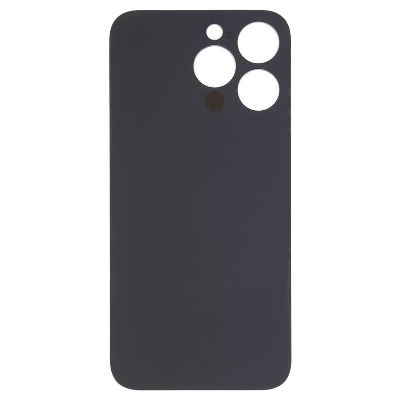 Easy Replacement Big Camera Hole Glass Back Battery Cover for iPhone 14 Pro(Purple)