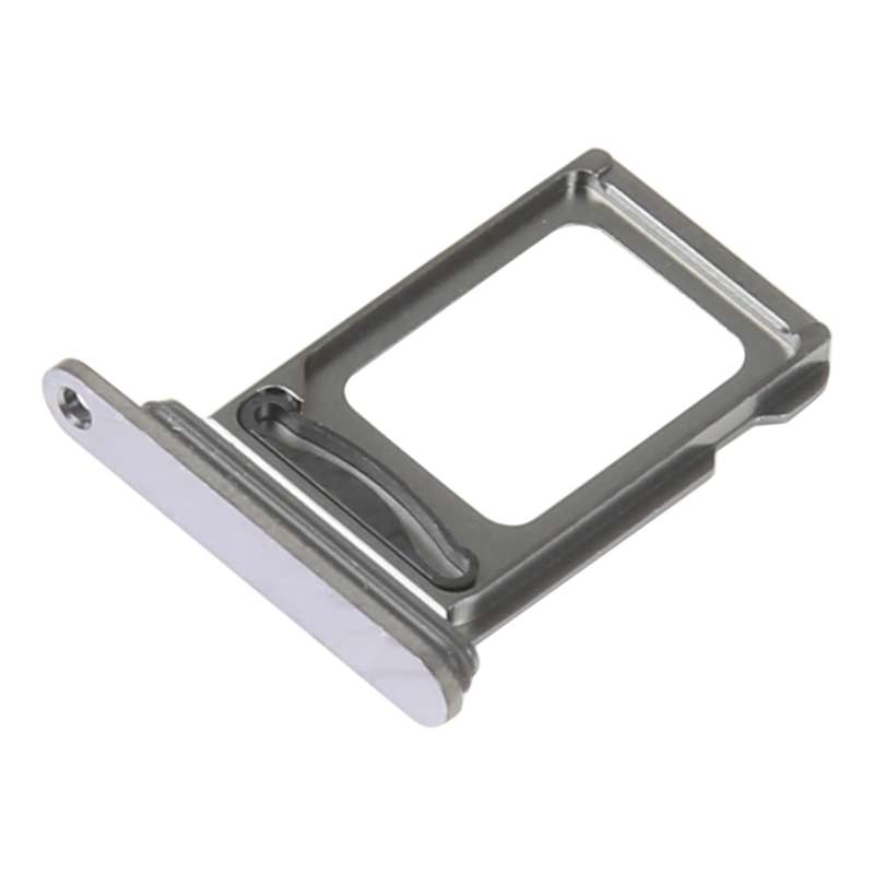 SIM Card Tray + Side Keys for iPhone 14 Pro(Silver)