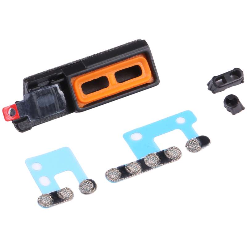 10sets Speaker Ringer Buzzer Dustproof Mesh For iPhone 14 Pro (Black)