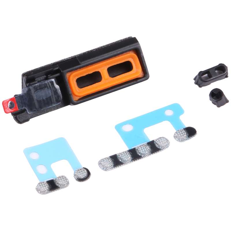 10sets Speaker Ringer Buzzer Dustproof Mesh For iPhone 14 Pro (Black)