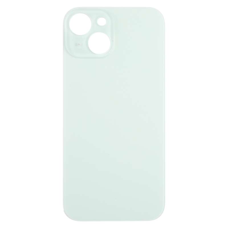 For iPhone 15 Glass Battery Back Cover(Black)