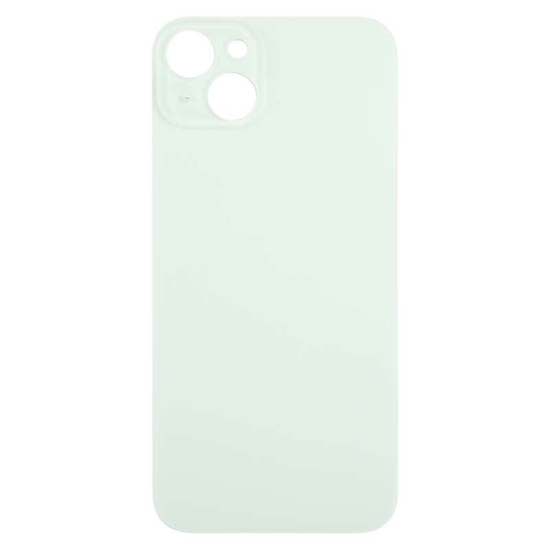 For iPhone 15 Plus Glass Battery Back Cover(Blue)