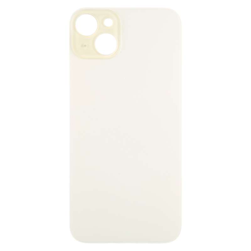 For iPhone 15 Plus Glass Battery Back Cover(Blue)