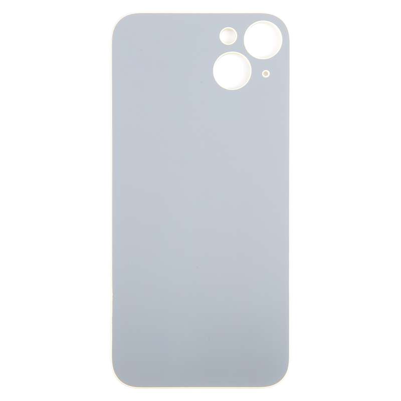 For iPhone 15 Plus Glass Battery Back Cover(Blue)