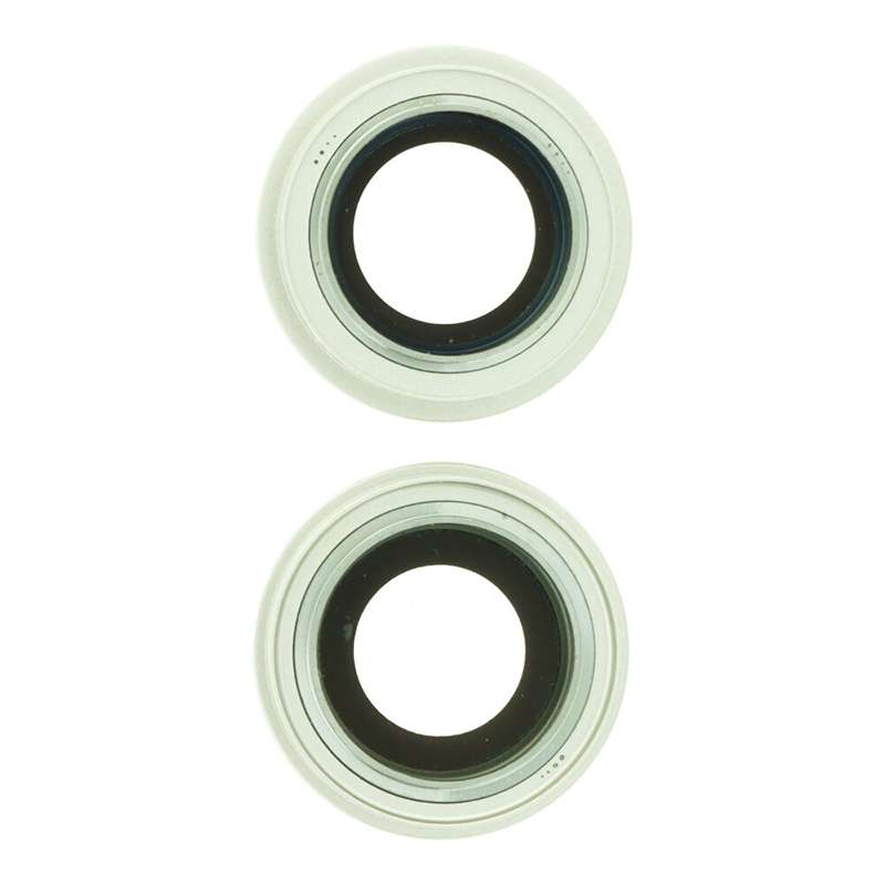 For iPhone 15 / 15 Plus 1set Camera Lens Cover (Black)