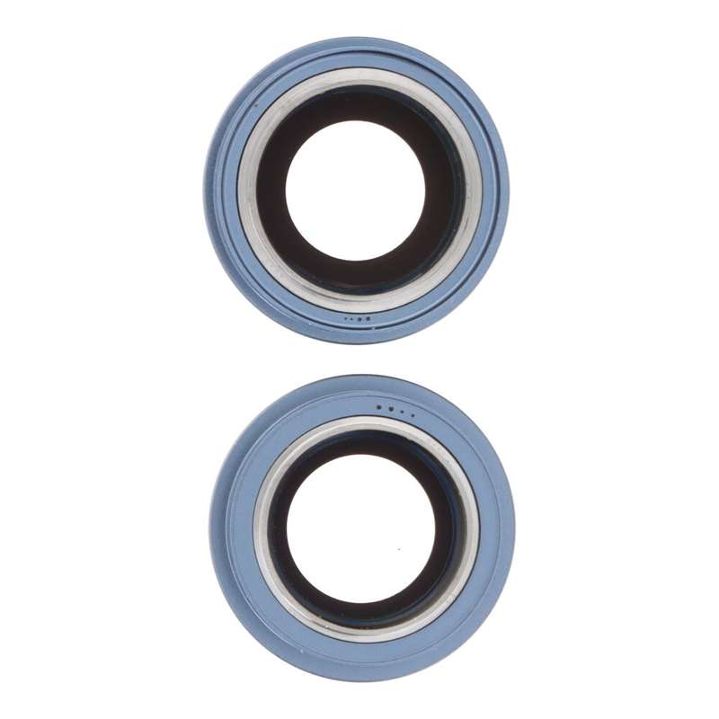 For iPhone 15 / 15 Plus 1set Camera Lens Cover (Black)