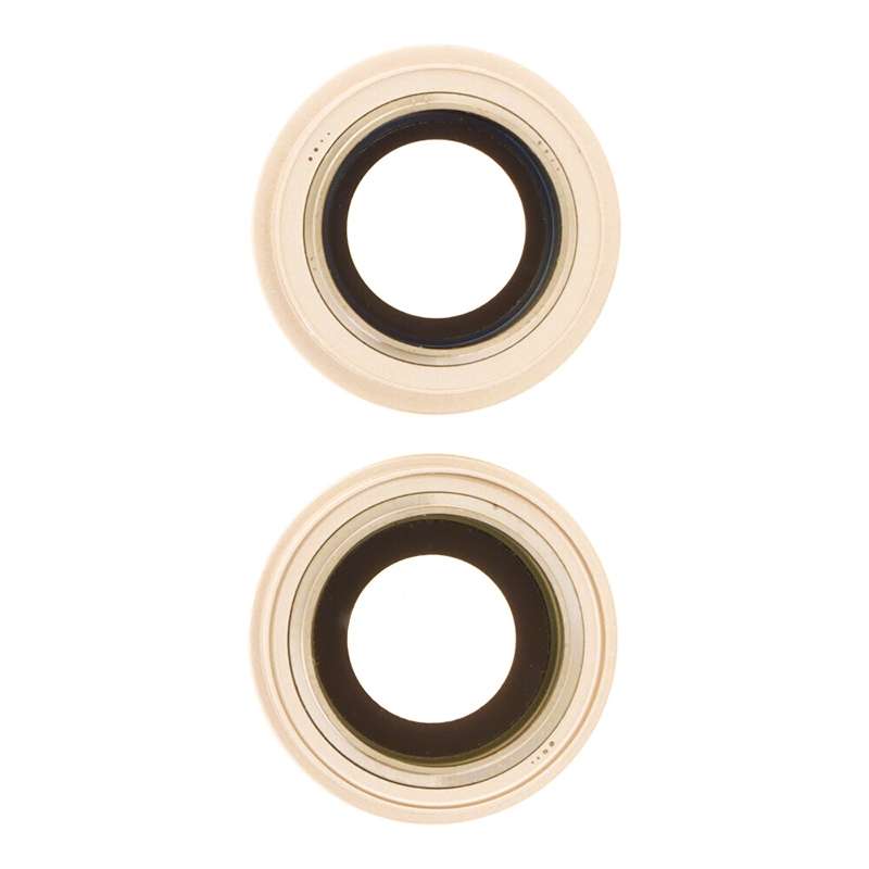 For iPhone 15 / 15 Plus 1set Camera Lens Cover (Black)